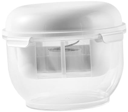 Garneck Passoire à Yaourt En Maille Fine Ronde 20 Cm En Plastique Blanc Filtre Lait Végétal Et Fromage Filtre à Yaourt Maison Pour Préparation Et Lait Végétal