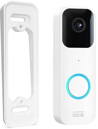 Hidden River Lab Premium Blink Video Doorbell Wedge Mount - White