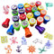 24 Stück Piraten Mitgebsel Stempel,Mitgebsel Kindergeburtstag,Pirates Deko Kindergeburtstag,Piratenschatz Geburtstag Party Deko, Kindergeburtstag Gastgeschenke,Geschenkboxen für Mädchen Jungen