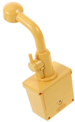 Garneck Lave-Vaisselle électrique de Simulation de Lave-Vaisselle pour Enfants Robinet de pour évier de Cuisine Robinet de Cuisine pour Enfants Robinet Yellow