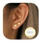 RAJPUTANA 3 Paare Kleine Ohrringe Gold für Damen Set Hypoallergen Ohrstecker Gold Zartes Herz Ohrstecker Ohrringe 925 Silber Set Schmuck Geschenke