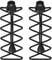 55 Sport Elastic Lock Shoelaces - Black