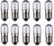 10er Set WireThinX Röhrenlampe 1,2 W, 12 V - Sockel E10