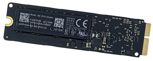 Odyson - 512GB SSD (PCIe 3.0 x4, SSUBX) Replacement for MacBook Pro 13 Retina A1502 (Early 2015), 15 A1398 (Mid 2015)