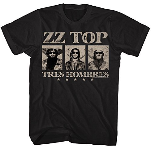 Zz Top Herren T-Shirt Gr. XL, Schwarz