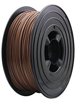 3D Filament 1kg B-Ware Filament Rolle in verschiedenen Farben Rot Gold Silber Grün Blau Braun Lila Violett Beige Transparent Gelb Orange Schwarz Weiß (Hellbraun (B-Ware))