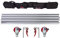 RUBI 51979 | Guis Kit Pour Tondeuse Circulaire TC-125 | Hauteur de coupe 20-25 mm | GUIDES KIT Pour TC-125 POUR 50953