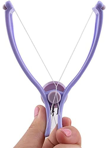 SYBJ Haarentferner,Gesichtshaar Entferner,Hair Shaver,Manuelle Haar Entfernung Zupfen Einfache Haarentfernung Mit Faden,Für Damen Herren Körper
