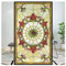 Generic Fenster Sichtschutzfolie Statischer Haftung Farbeffekt Glasfilm Kleberlos Reflektierende Fenster Vinyl UV-Schutz Mattierter Aufkleber Für Toilette Badezimmer,A,90x200cm(35x79inch)
