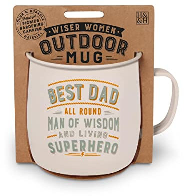 History & Heraldry Personalised Outdoor Mug (Best Dad)
