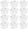 12 Pack of Water Filter Cartridges Compatible with Brita Maxtra+, Brita Style, Mavea Elemaris XL Water Tank