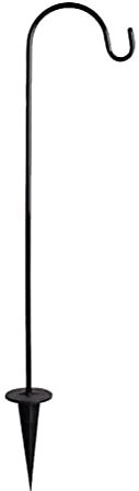 Pssopp Shepherds Hook, Adjustable Bird Feeder Pole for Garden Lanterns Weddings Plant Baskets
