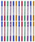DOITOOL 150 Stück Windspielrohre zum Basteln, Aluminium-Windspielrohre, leere Rohre, Windspielzubehör, Teile, Windspiel-Set für DIY-Windspielherstellung (zufällige Farbe)