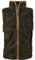 JACK PYKE Junior Sherpa Fleece-Weste, dunkel oliv