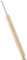 Bewudy 3mm Häkelnadel, Ergonomische Häkelnadel Bambus, Holzgriff häkeln extra leichte Stricknadeln für Anfänger und Häkelgarn Mit Weichen Griffen (3mm)