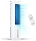 Emperial 5L Evaporative Air Cooler & Portable Tower Fan | 3 in 1 Air Cooler, 3 Fan Speeds, Oscillating, 7 Hour Timer, Includes Remote Control & 2 Ice Packs - Home & Office