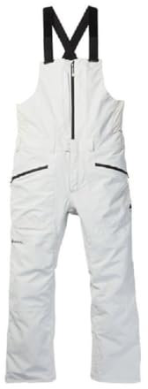 Burton Reserve Gore-Tex, 2L Bib Pants Stout White, weiß, L