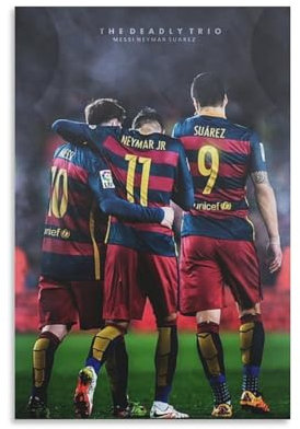 Poster mit legendärer Fußballspielerin MSN 15, 16, coole Kunstwerke, Wandkunst, Leinwanddrucke, zum Aufhängen, 20 x 30 cm