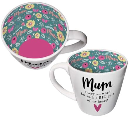 Inside Out Mum, Big Part of My Heart Mug with Gift Box