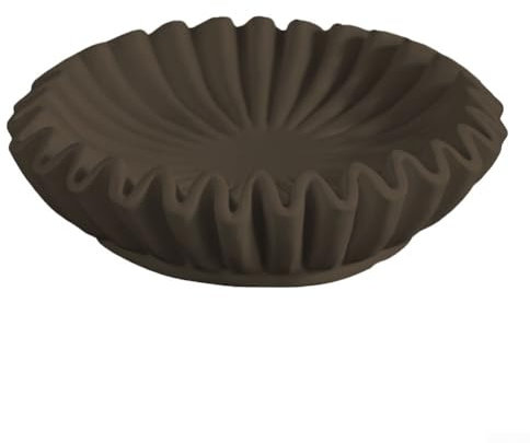 Zoegneer Personnalisez votre style avec ce bol décoratif compact, idéal pour diverses surfaces et placements de pièces (noir)