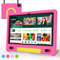 VNEIMQN Tablet per bambini da 10,1, Android 14, 64 Gb, Cpu a otto core, Wifi, Batteria Grande, Contenuti Bambini, Controllo Parentale, Schermo HD Per Bambini Da 3 A 12 Anni Bluetooth, Custodia Rosa