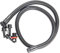 F Fityle 1.2m Black Inflation Hose for Kayak, Boat, Fishing, Pool & River - PP Material - 1 Pack