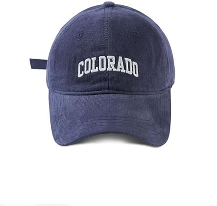 COTIDI Colorado Herren-Mütze, 100 % Baumwolle, Baseballkappe, verstellbar