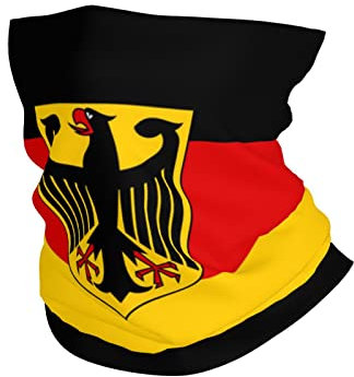 Unisex Halstuch Flagge Von Deutschland Sturmhaube Bequem Haarband Mikrofaser Stirnband Für Jagd Sportarten Lauf