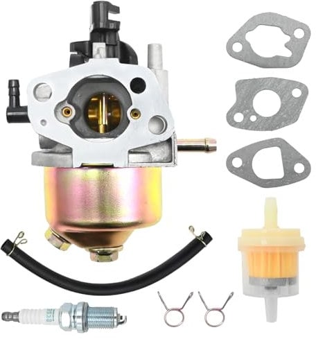 JUUDDENPARTS Carburetor Kit with Fuel Filter Spark Plug, Replacement for Mountfield HP414 SP414 HP164 SP164 M411PD RS100 Lawnmower