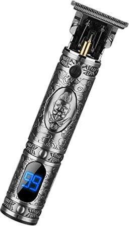 Baluue Cortapelos Eléctrico Pantalla Lcd Cortador De Pelo Profesional Empujador De Pelo
