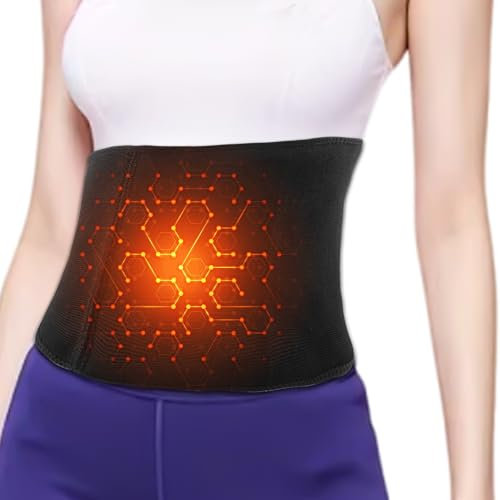 GBKDQQ Rückenwärmer Winter Dicken Rückenstützgürtel Bauchwärmer Rückenbandage für Unisex Lumbalbandage Selbsterhitzungsgürtel Wärmeschutz Nierenwärmer Nierenschutz Bauch Taille Unterstützung