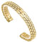 BOLEXA edelstahl uhrenarmband Armband Edelstahl Uhrenarmband Metall glänzend poliert Uhrenarmband for Damen Ultradünnes Armband(Gold,8mm)