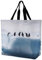 Einkaufstaschen, faltbar, wiederverwendbar, Einkaufstasche, Indianer-Traumfänger, große Schultertasche für Arbeit, Reisen, Pinguine auf dem Eisberg, 40x40x16cm