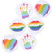 minkissy 1 Satz Regenbogenabzeichen Brosche Stifte Für Stolz Brosche Revers Broschen Zubehör Bekleidungsnadel Brosche Abzeichen Schmuck Broschen Hutstift Weißblech 6 Stück