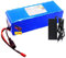 Batteria for bici elettrica 36v 6Ah, pacco batteria agli ioni di litio, batteria for bici elettrica con caricabatteria 42V 2A(T plug)