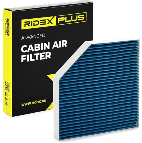 RIDEX PLUS 424I0223P Innenraumfilter Pollenfilter Aktivkohlefilter Höhe: 36 Breite: 252 Länge: 255 Kompatibel mit AUDI A6 Avant 4G5, 4GD, C7 A6 Limousine 4G2, 4GC, C7 A7 Sportback 4GA, 4GF