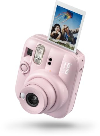 Fujifilm instax mini 13 Candy Pink, Macchina Fotografica Istantanea Ibrida | Specchietto Selfie e Modalità Autoscatto, Esposizione Automatica, Flash Integrato, Design Pop, Dimensioni Stampa 86mm x 54mm