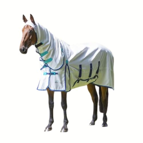 Shires Highlander Plus Sweet Itch Combo - Midge-Proof 600D White / 78