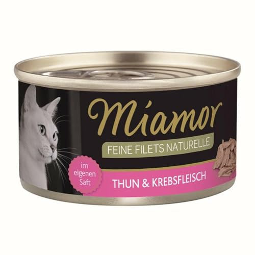 Miamor Feine Filets Naturelle Dose, Thunfisch+Krebsfleisch