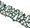 AFP Weihnachtliches Dekoband,Tannenbaum, 150x10cm, grüner Filz