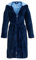 Vossen Damen Palermo Bademantel, Blau (winternight 004), 36 (Herstellergröße: 36/38 S)