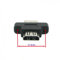 HDMI hembra a HDMI 1.4 adaptador hembra del acoplador del extensor de la extensión con los agujeros del montaje del panel CableCC