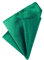 DonDon Herren Hanky 25 x 25 cm edles Einstecktuch für feierliche und besondere Anlässe grün mit silbernen Punkten
