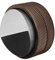 scarlet espresso | Distributor »Grande DUO« für Barista; zur perfekten Extraktion mit Siebträgermaschinen; 58 mm; schwere Ausführung (Braun)