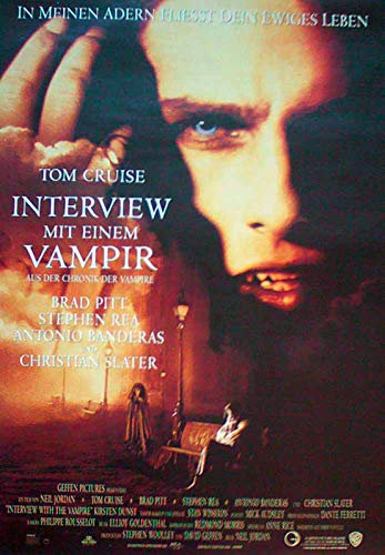 Interview mit einem Vampir - Tom Cruise - Brad Pitt - Filmposter 37x53cm gerollt