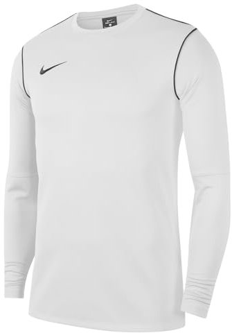 NIKE Mens Dri-fit T-Shirt, White/Black/Black, M EU