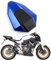 Topteng Motorrad Hinten Sozius-Sitz, Motorrad Fondpassagier Soziusabdeckung ABS Pad Motor Verkleidung Heckabdeckung für Yamaha MT-07 FZ-07 FZ07 2013-2016