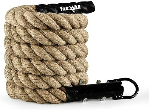 Yes4All Unisex-Erwachsene NZ32, A. Kletterseil, 3 m, 10FT