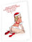 Seelenzauber Weihnachtskarte Sexy Weihnachtsfrau mit passendem Umschlag 1x Karte 1x Umschlag