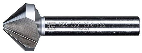 PFERD HSS Kegel-/Entgratsenker | 90°, Ø 25,0 mm, Schaft-ø 10 mm, DIN 335 C | 25202117 - zum Versenken von 90°-Schrauben